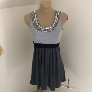 The 21: Two Toned Grey Dress